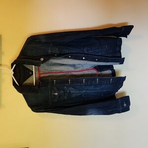 Dark wash denim jacket